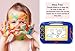 KIDSTHRILL Magnetic Drawing Board for Kids | Color Magna Doodle Pad Toys | Sketch and Erasable Writing Board for Toddlers & Kids | Stamps and Stylus | Travel Size