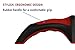 Professional Kitchen Knife Sharpener, Hand-Held Knife Sharpener Kit, Tungsten Steel and Ceramic Rod Sharpener Household Knife Sharpener Senzu Knife Set with Sharpening