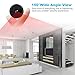 Mini Spy Camera Wireless Hidden Home WiFi Security Cameras with App, Latest Wireless WiFi HD 1080P Camera Cam with Night Vision and Motion Detective, Black