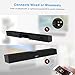 120 Watt Sound Bar with Subwoofer, MEGACRA Soundbars for TV with Bluetooth and Wired Connections, Home Theater Surround Sound, Bass Treble Adjustable, Sync Remote Design (2019 Beef Up Version)