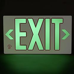 UL Listed 50 foot Jessup Glo Brite 7130-B Exit