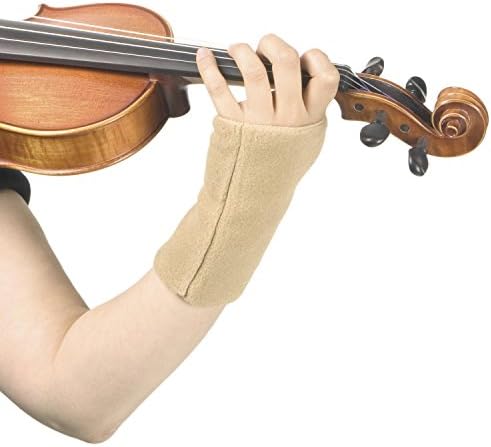 Wristies Hand Warming Practice Gloves - Short Length for Small Hands: Beige