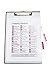 Mobile Ops Unbreakable Quick Reference Clipboard With Transparent Protective Cover CLEAR (TA-1611)