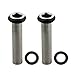 UP100 2 Pieces Stainless Steel Dip Tube Gas In for Homebrew Draft Beer Cornelius Corny Keg