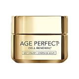 L'Oreal Paris Skincare Age Perfect Cell Renewal Day Cream Anti-Aging Face Moisturizer with SPF 15 to Replump Refresh and Renew 1.7 oz.