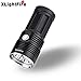 ByBike XLightFire 2800LM 11 x LED Flashlight 4 x 18650 Lamp Torch Perfect for Home and Defense