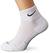 Nike Dri-FIT Half Cushion Quarter - 3 Pair (White, X-Large)