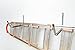Heavy Duty Jumbo Arm Indoor Outdoor Storage Wall Hanging Hooks, Dock or Wall Mount Hangers Cradle Set for Canoe, Kayak, Paddle Board, Surfboard, Snow Board, Wake Board (4 Pack, Grey)