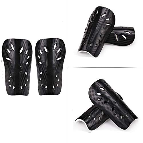 YOURJOY 2 Pack Soccer Shin Pads, Kids Soccer Shin Guards Board, Perforated Breathable & Protective Gear for 3-10 Years Youth, Child,Teenagers, Boys, Girls