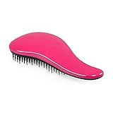 ELFINA Detangling Hair Brush Detangler Hair Comb---Hot Pink