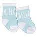 Gerber Baby 6-Pair Wiggle Proof Sock, Elephant Dream, 0-3 Months