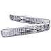 Anzo USA 511009 Honda Accord Chrome Euro w/Amber Reflector Bumper Light Assembly - (Sold in Pairs)