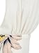 PERSUN Women's Plunge High Neck Lace Backless Bikini Crop Top,White1,Large