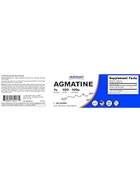 Nutricost Agmatine - Agmatine pura 100 servidos (Agmatine Sulfate), 4332492455, 1
