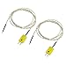 URBEST 2Pcs K Type 800C Wire Lead Measuring Thermocouple Sensor 1M 3.3Ft