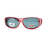 Womens Polarized Fit Over Glasses Rhinestone Sunglasses Oval Rectangular
