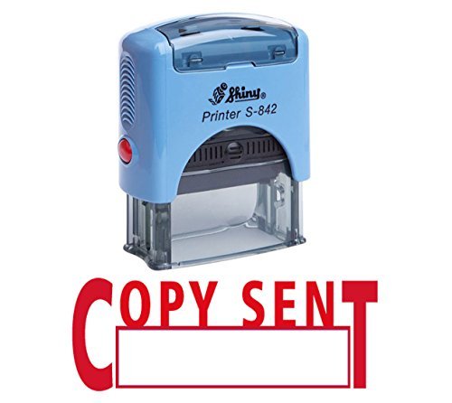 Printtoo Copy Sent Self Inking Rubber Stamp Custom Shiny Office Stationery Stamp