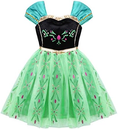 FEESHOW Toddler Baby Girls Pirate/Cinderella/Little Mermaid Princess Dress up Costumes Halloween Birthday Party Outfit
