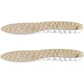 Height Increase Insoles for Men and Women,Cowskin Cloud Technology Insole, Super Soft Comfort Leather Insoles U-Shape Memory Foam Insoles (Beige Height : 0.59In, Men: US 8-12)