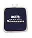 Seattle Seahawks NFL Team Logo Sports Fan BBQ Barbeque Cook Grill Home Outdoor Indoor Kitchen Oven Mitt Glove and Potholder Set