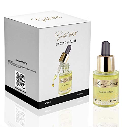 Ocean-DArgan-24-Karat-Gold-Face-Serum-with-Deodorised-Argan-Oil-Sacha-Inchi-Oil-and-Geranium-of-Egypt-Oil-15-ml-Parabens-Free