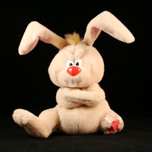 LUCKY THE RABBIT * MEANIES * Series 2 * Bean Bag Plush Toy From The Idea Factory