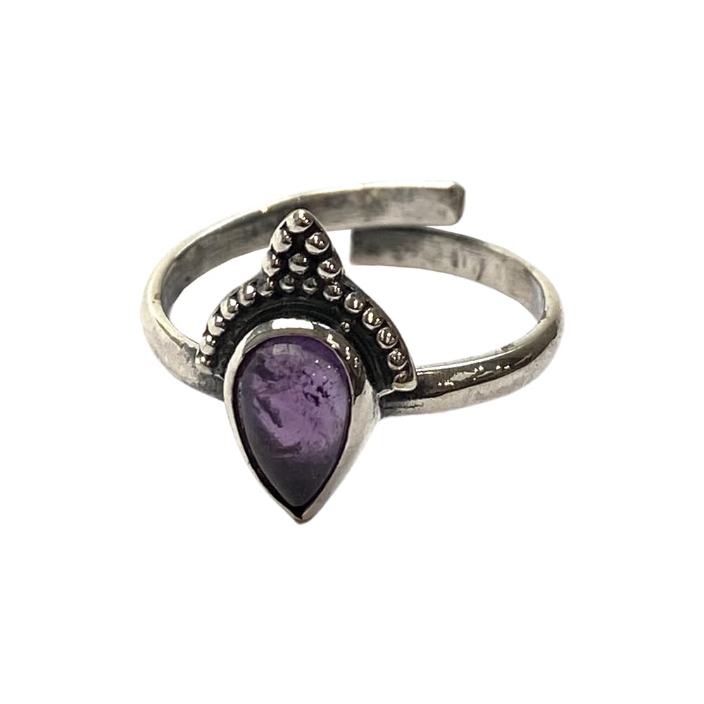 VIE Harlequin Marquise Demi Cluster Ring, Amethyst