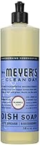 Mrs. Meyer's Liquid Dish Soap, Bluebell, 16 Fluid Ounce