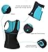 DoLoveY Women Neoprene Sauna Vest Waist Trainer Hot Sweat Slim Corset Body Shaper with Zipper Workout Tank Top