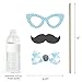 Big Dot of Happiness 1st Birthday Boy - Fun to be One First Party Photo Booth Props Kit 20 Count