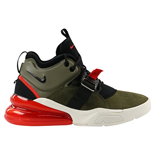 Nike Air Force 270 Men's Running Shoes Medium Olive/Black AH6772-200 (8 D(M) US)
