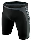 Nike Swim TFSS0008 Mens Team Foil Skin Jammer, Black-20