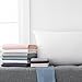 Amazon Brand – Pinzon 300 Thread Count Organic Cotton Bed Sheet Set - Queen, Dove Grey