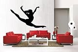 Newclew BALLET DANCER Freestyle Dancing removable Vinyl Wall Decal Home Décor Large