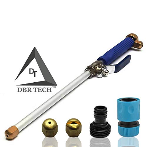 DBR Tech TM Hydro Jet High Pressure Power Washer, Pressure Washer Gun Whit Garden Hose End, Hydrojet Power Washer Nozzle - Thumbnail 4