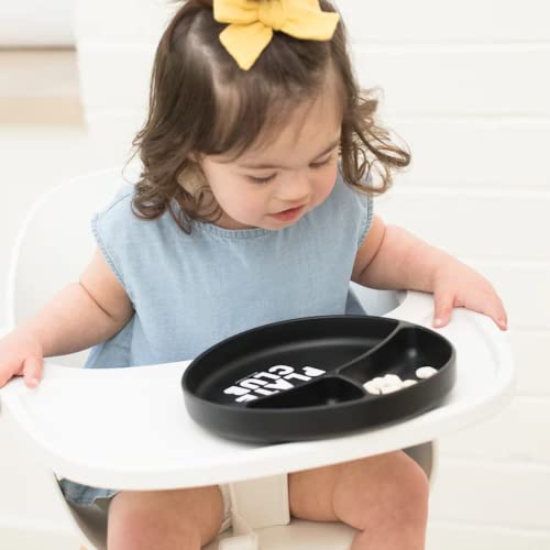 BELLA TUNNO Silicone Suction Plate, Perfect for Babies, Toddlers, Girls