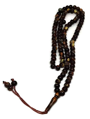 Muslim Tasbih 99 Beads AMN106 Islam Prayer dhikr Beads with Allah Muhammad Names Engraved