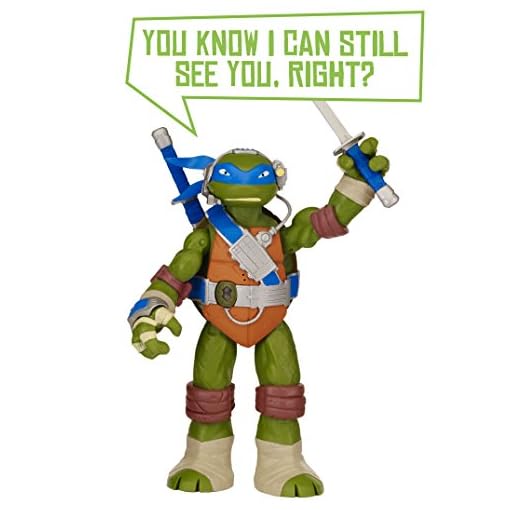 Teenage Mutant Ninja Turtles 11" Leonardo Infrared Talking Turtles Figure - Image 3