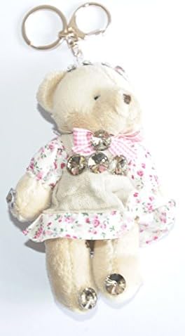 Love You Teddy Bear Plush And Friendly Keyring /Bag charm ( Take Your Cute Bear With You Wherever You Go )