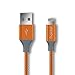iPhone Cable , IMKEY Apple MFi Certified 10 Feet Braided Lightning to USB Cable for iPhone X / 8 / 8 Plus / 7 / 7 Plus / 6 / 6 Plus / 5 / 5S ,iPhone SE, iPad, iPod (Orange)