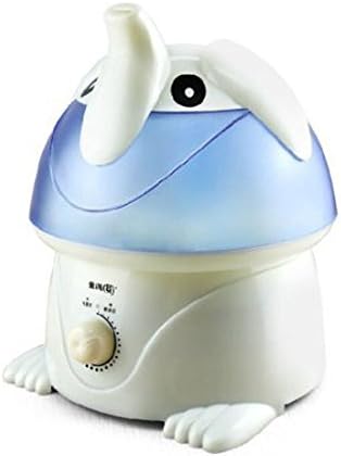 GWFASHION® Crane Adorable Ultrasonic Cool Air Mist Cute Elephant Diffuser Humidifier Combination for Bedroom Room with 4L Output Per Day
