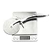 Pizza Cutter Wheel,JmeGe Kitchen Stainless Steel Pizza Cutter with Ergonomic Anti-Slip Grip Handle
