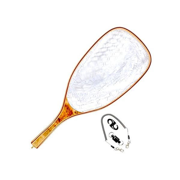 SF-Burl-Wood-Fly-Fishing-Landing-Soft-Silicone-Rubber-Mesh-Trout-Catch-and-Release-Net-With-Black-Magnetic-Net-Release-Combo-Kit SF-Burl-Wood-Fly-Fishing-Landing-Soft-Silicone-Rubber-Mesh-Trout-Catch-and-Release-Net-With-Black-Magnetic-Net-Release-Combo-Kit