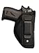 Barsony Gun Concealment Inside The Waistband Holster for S&W Bodyguard .380 right