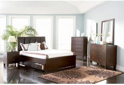 Amazon Com Wildon Home Bundle 44 Kingman Panel Bedroom Collection