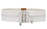 Syuer Womens Wide Soft Faux Leather Self Tie Wrap Vintage Waist Band Cinch Belt