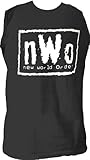 New World Order Wrestling Black Mens Sleeveless T-shirt