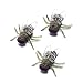 44 Pieces Plastic Realistic Bugs - Bug Toys Insects with Fake Spiders, Gecko, Flies And Bat And Other Plastic Fake Animals For Halloween Party Favors Decorations Camera Props