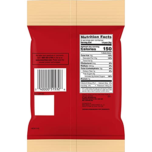 MUNCH Peanut Nut Bars With Brittle Bites Variety Pack Bundled by