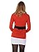 Women's Ugly Christmas Sweater - Santa Claus Sweater Dress Red
